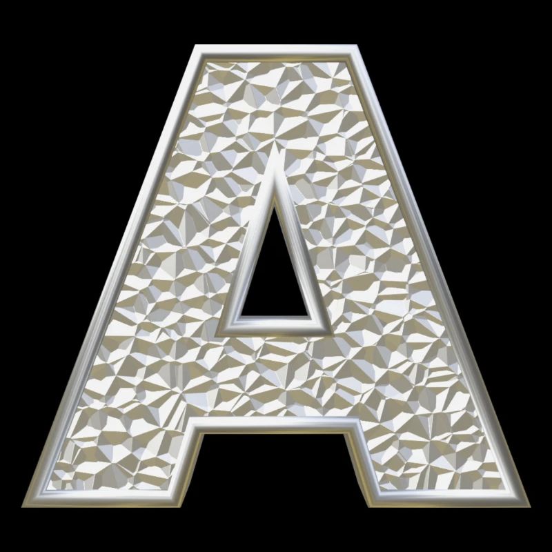 A, lettre, lettre A, initiale, initiale A, monogramme,