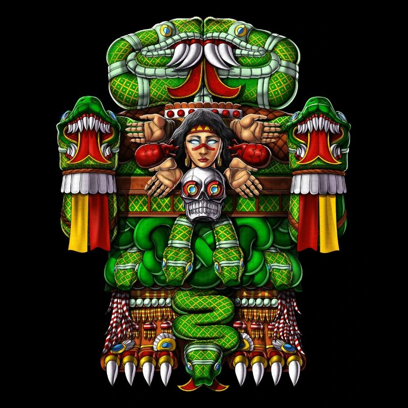 Déesse aztèque Coatlicue
