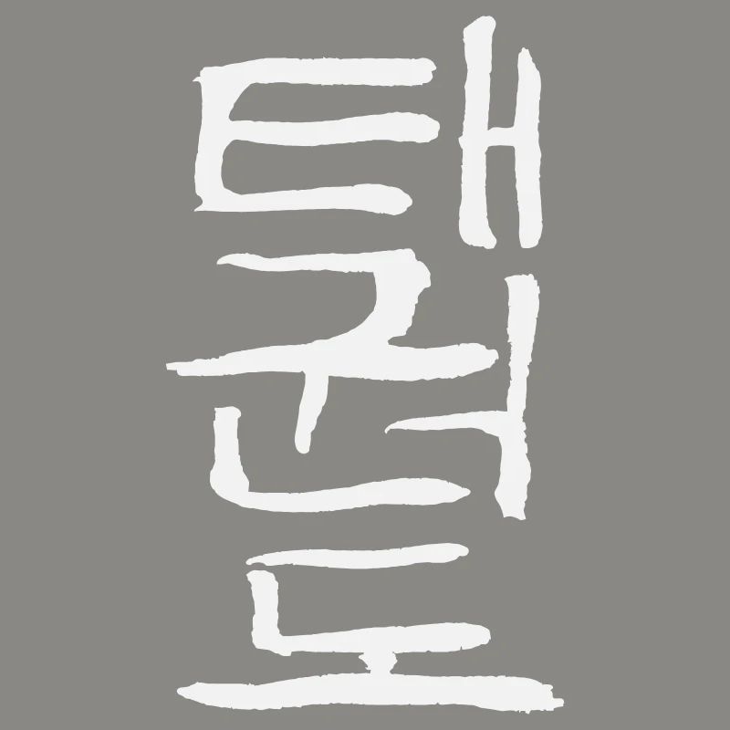 Taekwondo (écriture coréenne)