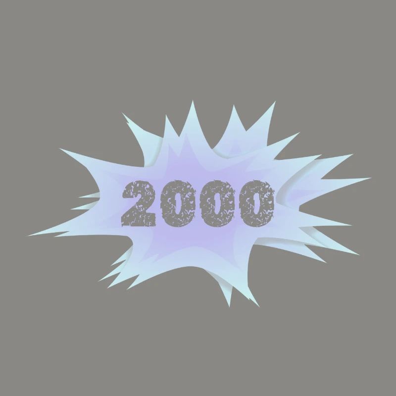Speech bubble 2000
