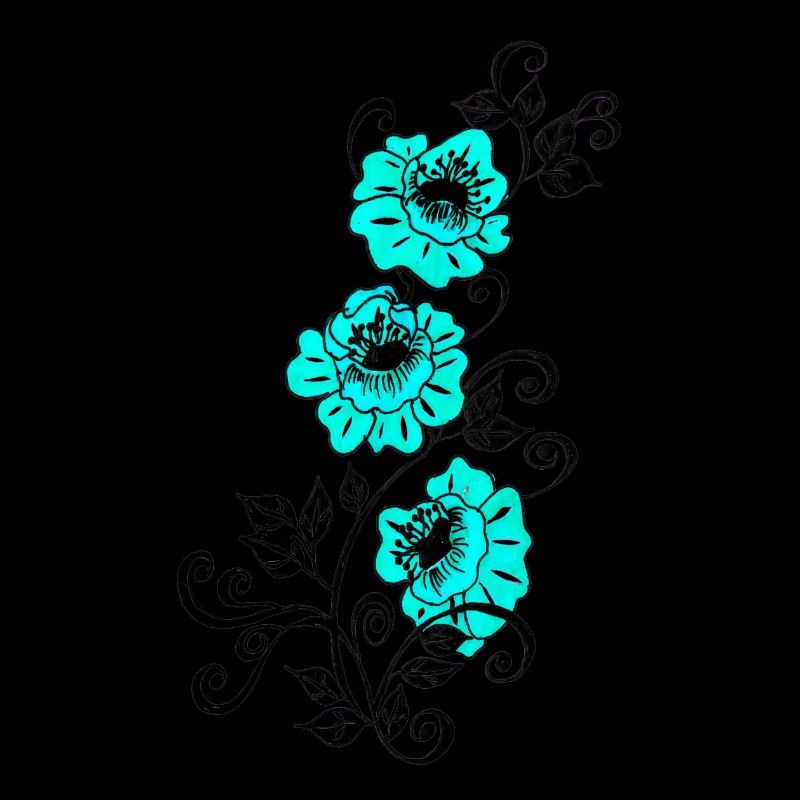 Vrilles de fleur d’azur