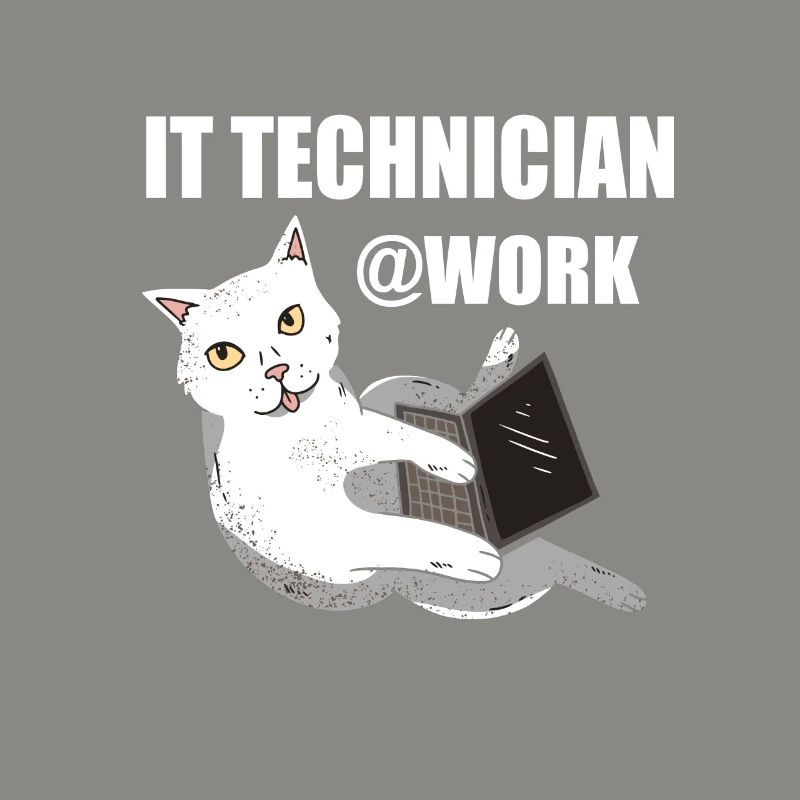 IT technicien de chat programmeur Techie