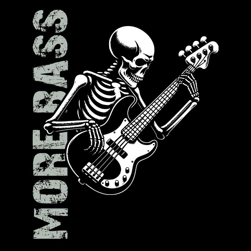 Plus Basse - Skeleton avec Basse