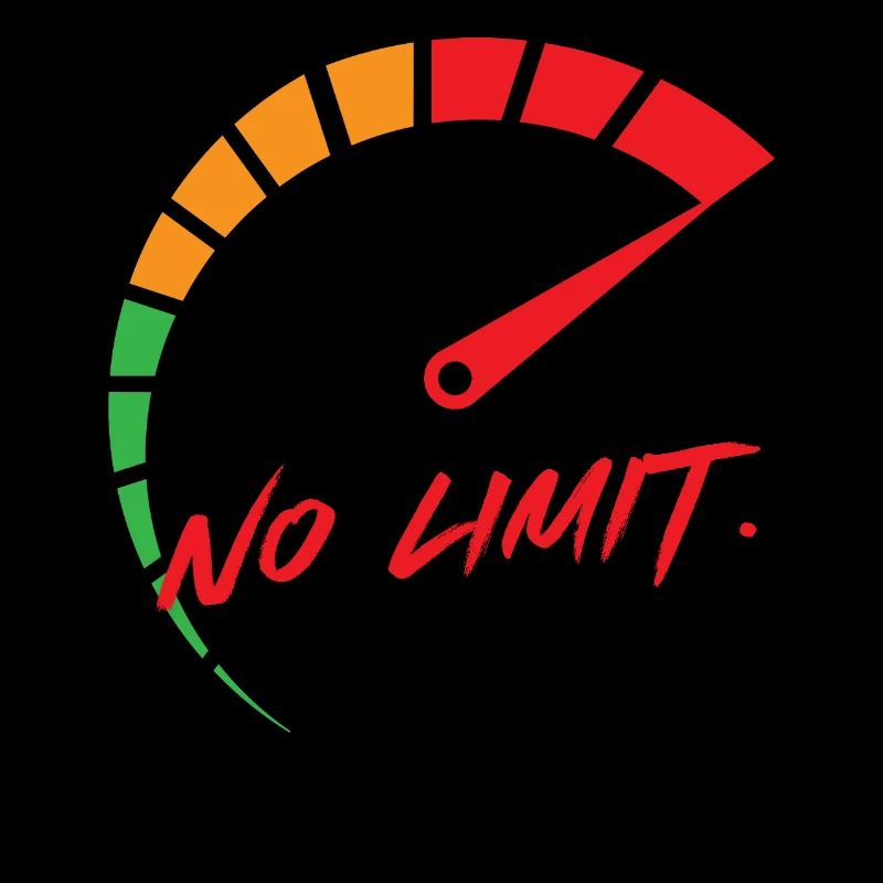 No limit: speed display