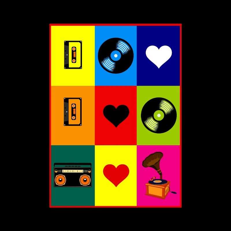 Video Cassette Record Retro 80s 90s Gift