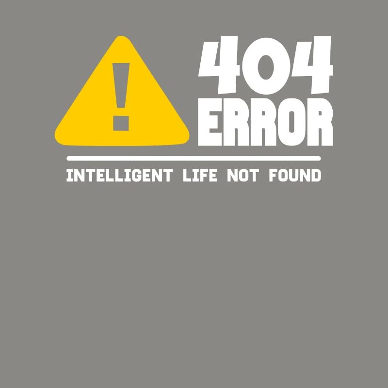 Computer- und Programmierer Geek. 404 Fehler