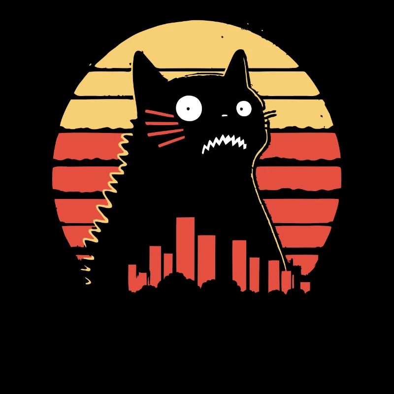 Chat monstre géant
