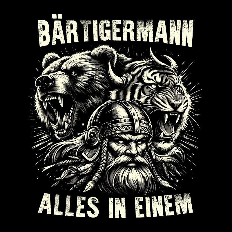 Bärtigermann alles in einem Wikinger