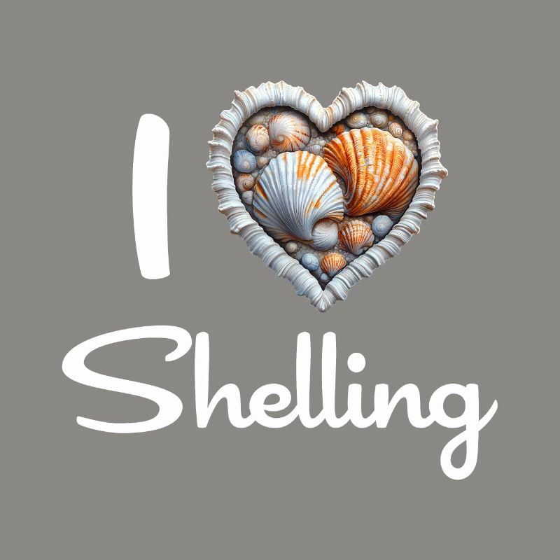 I Love Shelling Shells Shell Collector Gift