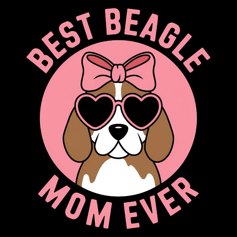 Beagle Mama Hund Mutter Lustiges Beagle Geschenk