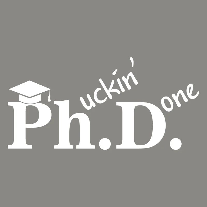 Phd Abschlussfeier Student Geschenk Dissertation