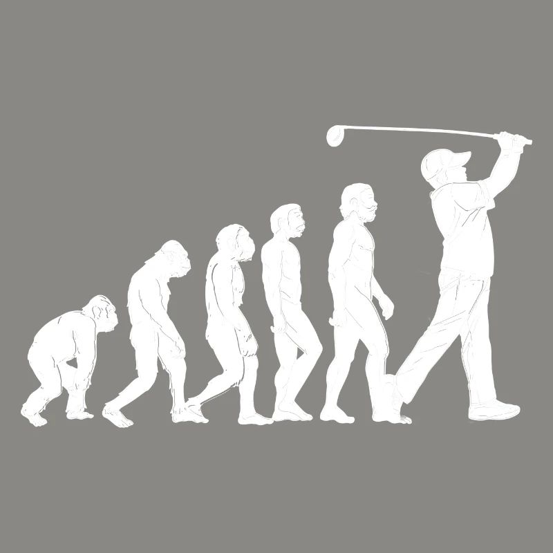 Playing golf - On the golf course EVOLUTION