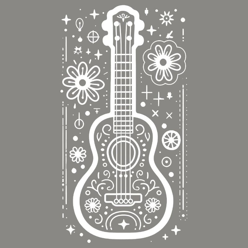 Ukulele Drawing