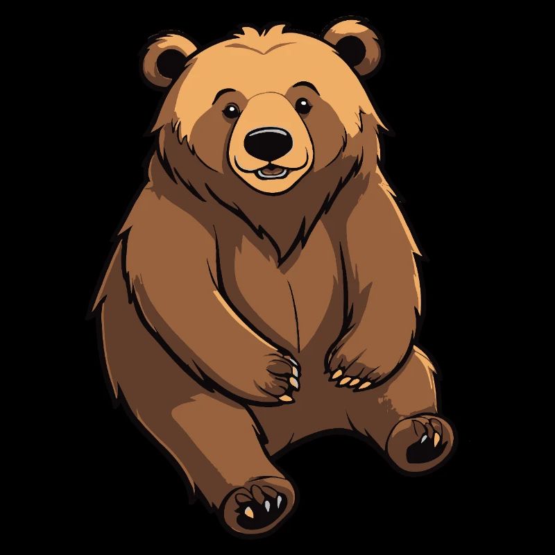 Ours mignon - Conception d’animaux