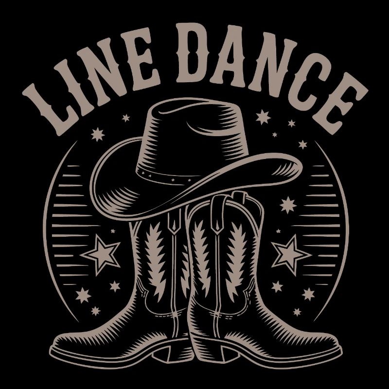 Line dancing is my hobby. Cool line dance design