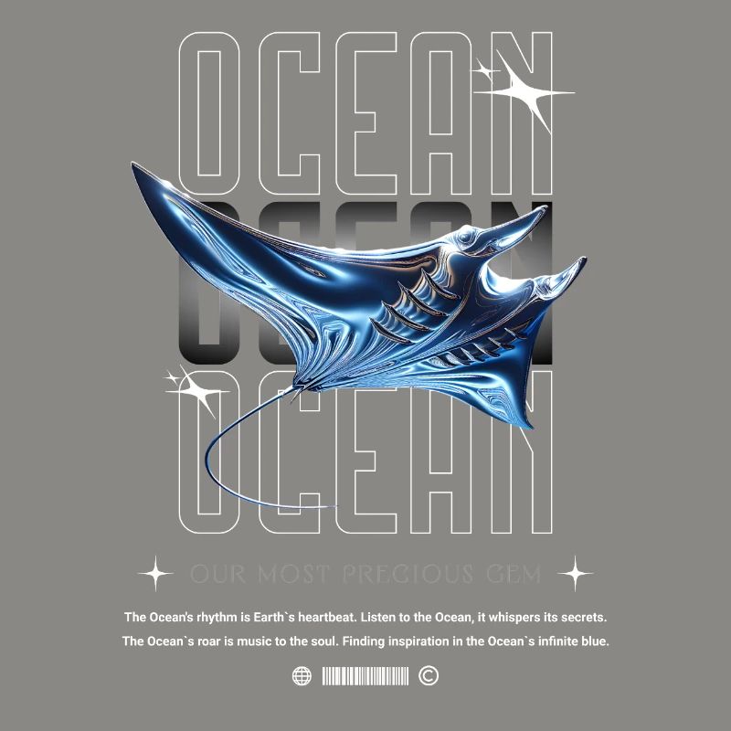 Ocean Manta Kostbarer Schatz