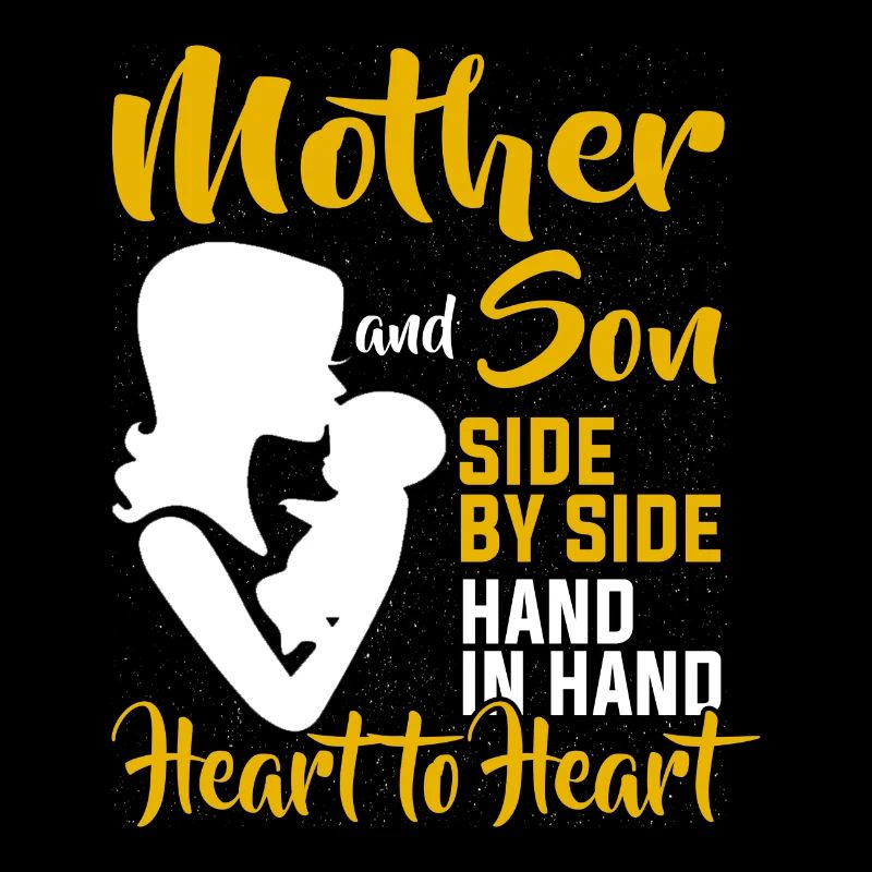 Mutter und Sohn Mama Mom Muttertag Mutterliebe