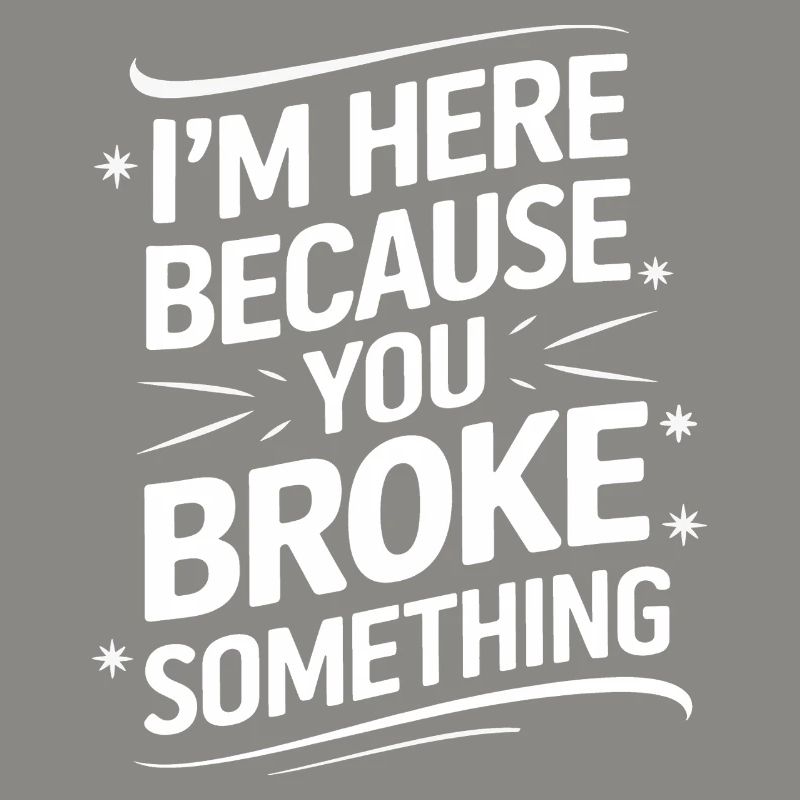 Technischer Support Computerfreak Nerd