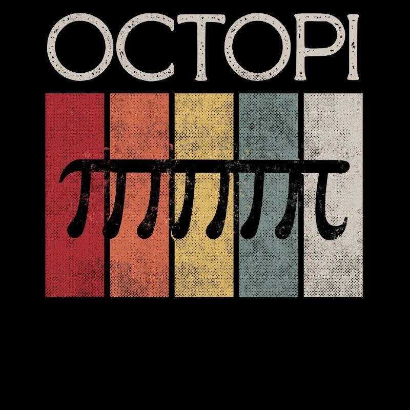 Octopi, PI, Mathe, Mathelehrer-Geschenk