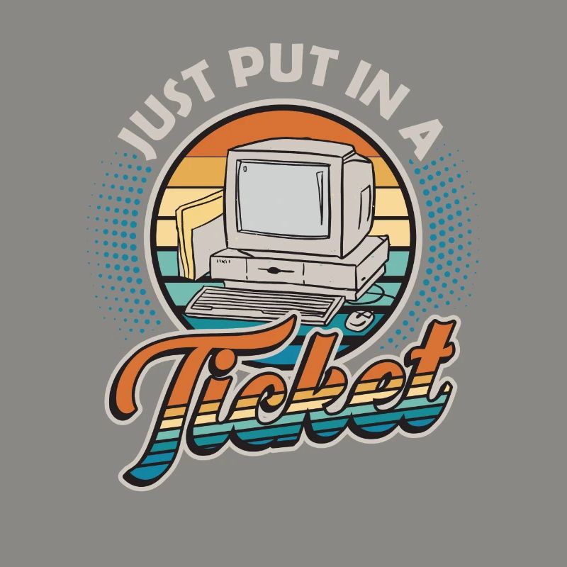 Ouvrez simplement un ticket Help Desk Tech Support