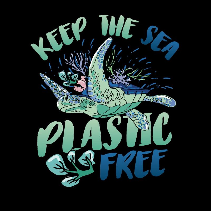 Keep the sea plastic-free and save the ocean.