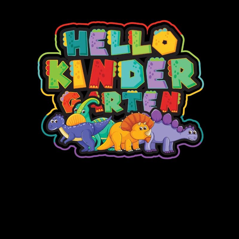 Hello kindergarten, first day at kindergarten