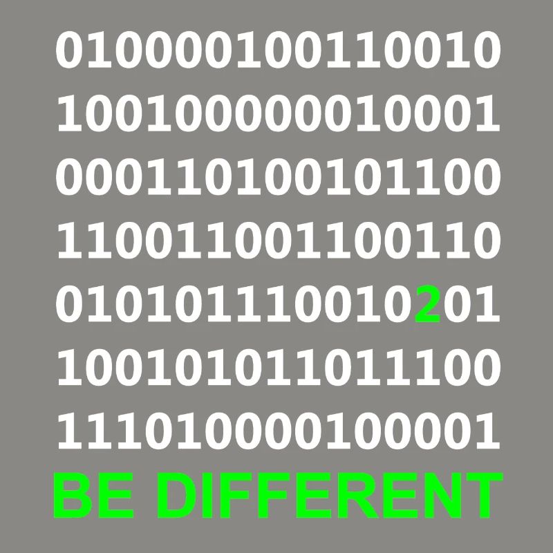 Be Different - Binary - Digital
