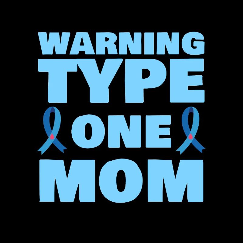 Avertissement Mère de type un Diabète De type 1 Mère