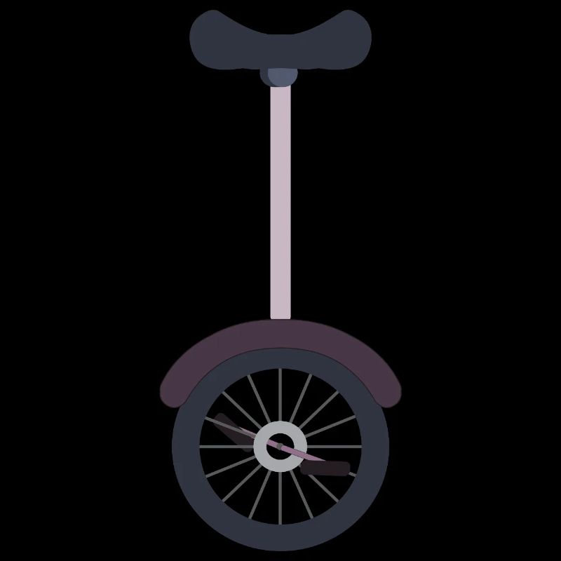 Einrad Einradfahrer