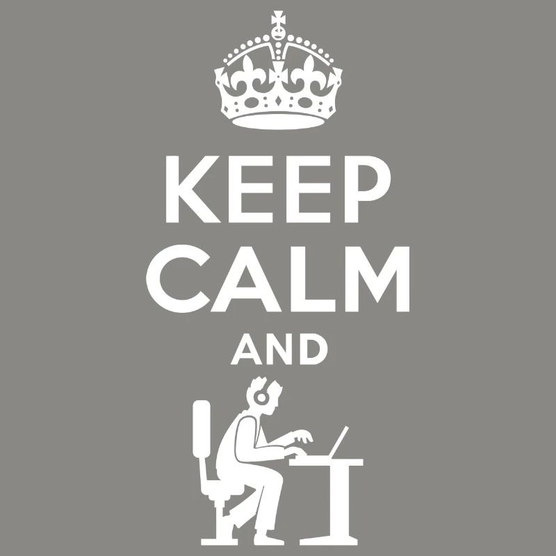 Keep Calm - Nerd - Programmieren - Gamen