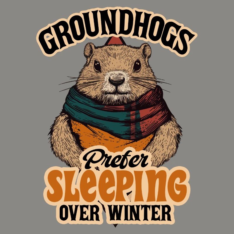 Groundhogs Prefer Sleeping Over Winter Funny