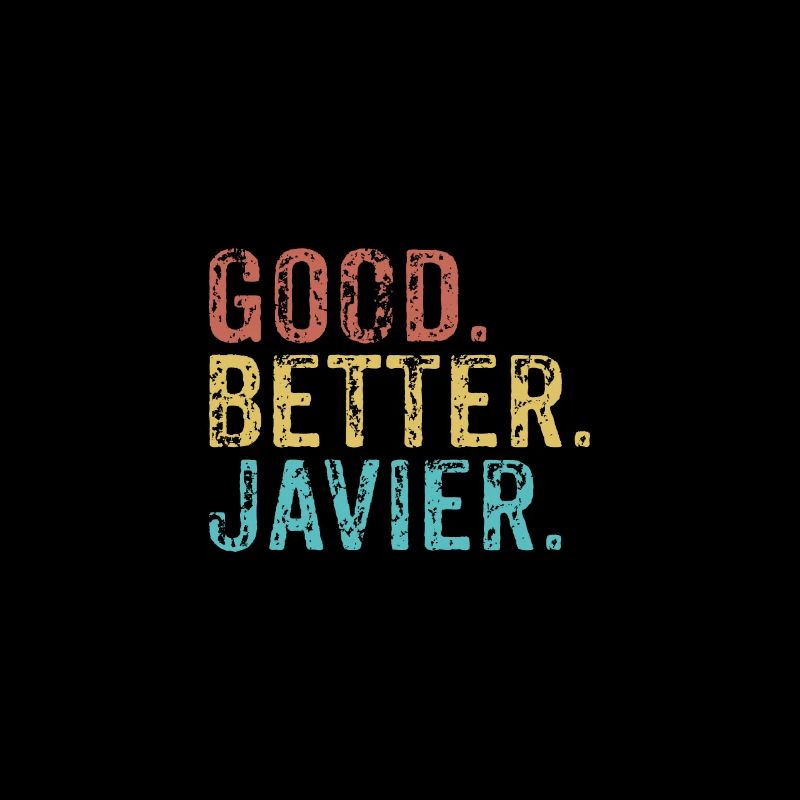 Cool guys are called javier