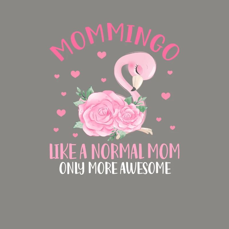 Flamingo Mutter Pink Vogel Muttertag Geschenk