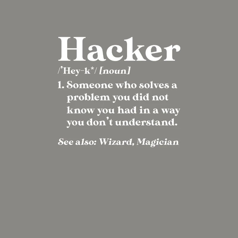 Hacker Coder Computer Hacking Gift
