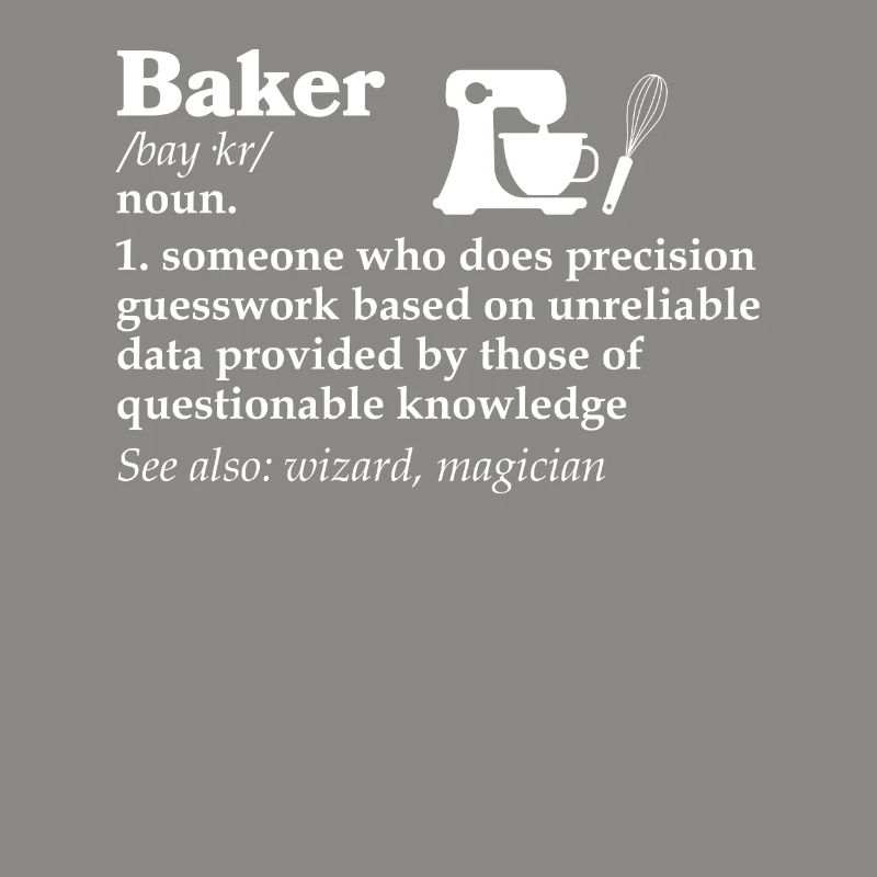 Bäcker Bäckerein Backwaren Backen Geschenk