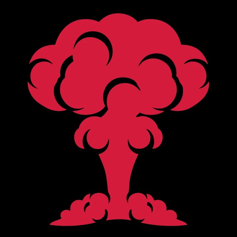 champignon nucleaire atomique bombe explosion