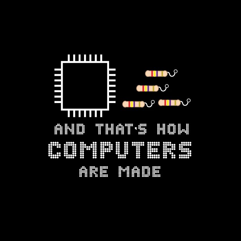 Computer Hardware PC Nerd Motherboard