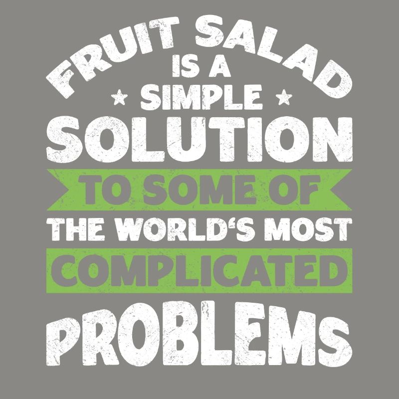 Fruit Salad Is A Simple Solution