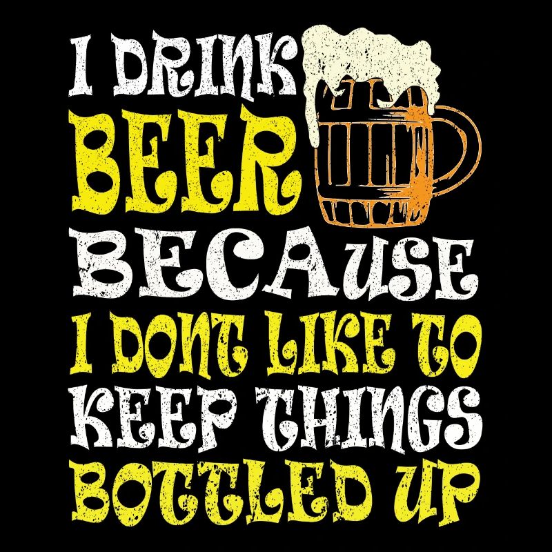 Bier Biertrinker Bierdose Bierflasche