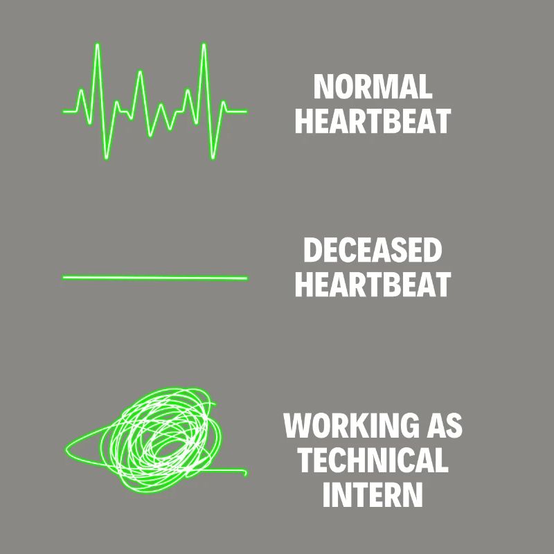 Technical Intern Worker Funny Technical Intern