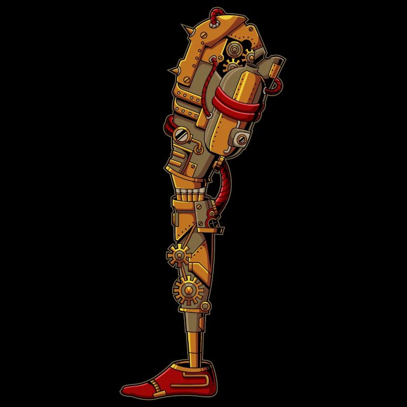 Prothèse Steampunk