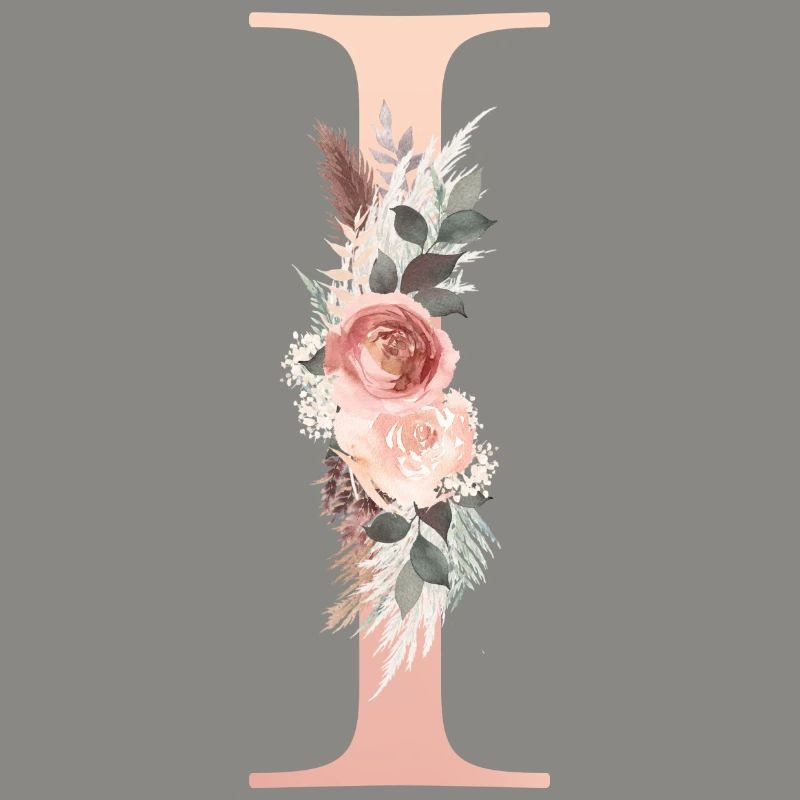 Monogramme personnalisable I Fleurs Boho
