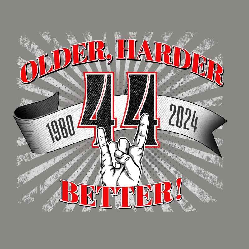 44. Geburtstag eines Metalfan oder Motorradfahrer