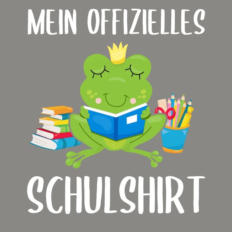 Frosch Schulshirt Schulbeginn Schule Geschenk