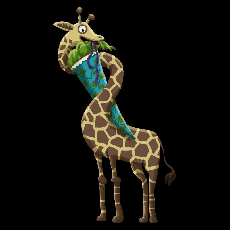 Giraffe school cone