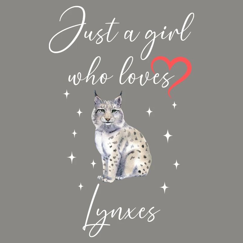 Frau Mädchen Liebe Herz Luchs
