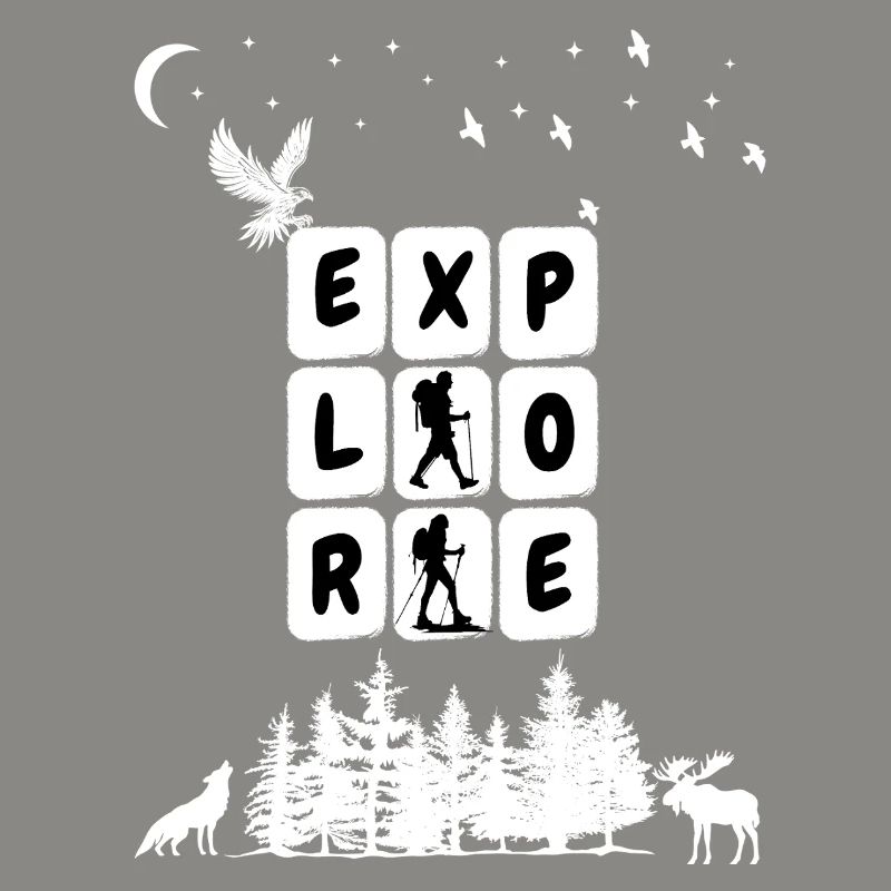 Explore Camping Graphic