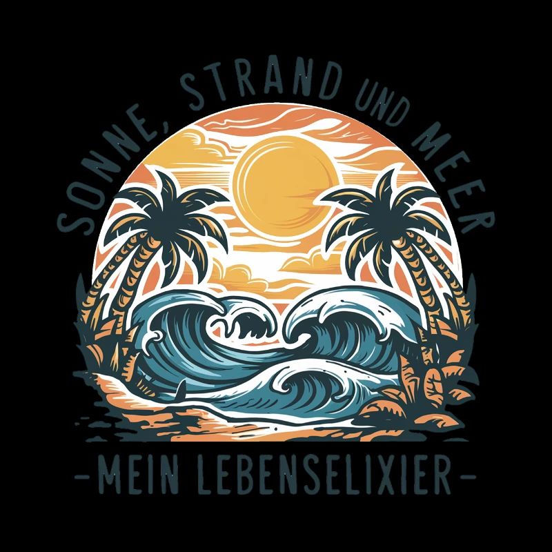 Le soleil, la plage et la mer - mon élixir de vie