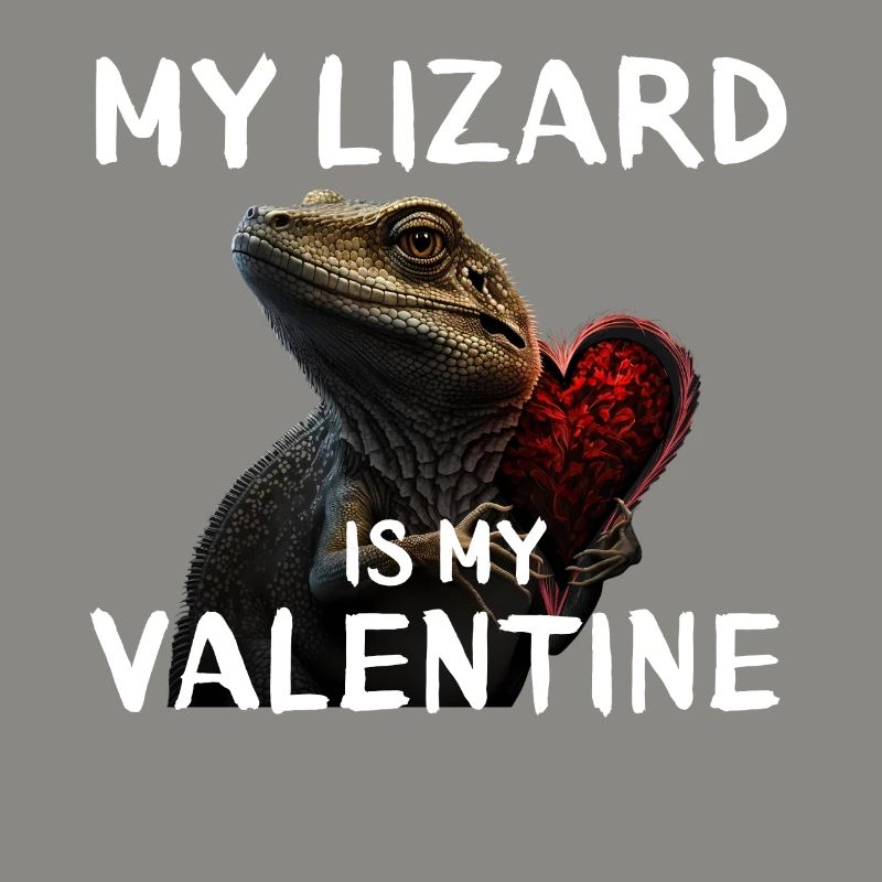 Eidechse Valentinstag