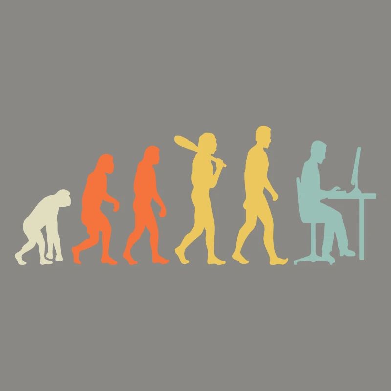 Die Evolution des Menschen zum Computerdesign
